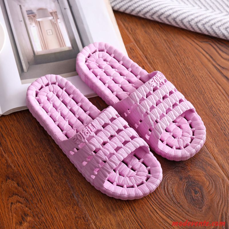 Chaussons Femme Homme Intérieur De Maison Tongs Chaussons Fantaisie Été Rose