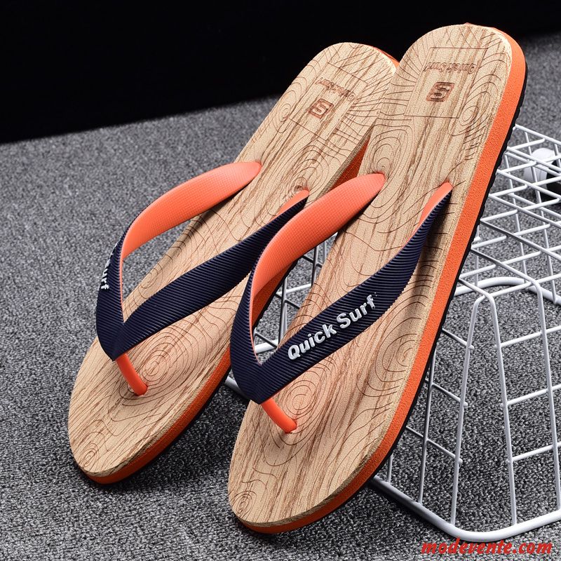 Chaussons Homme Tongs 2017 Été Plage Tomate Pas Cher