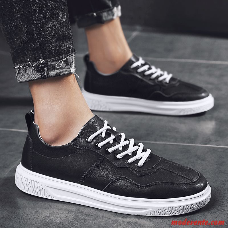 Chaussures Basses Homme Tendance Chaussures De Skate Mode Tous Les Assortis Printemps Décontractée Blanc Rouge