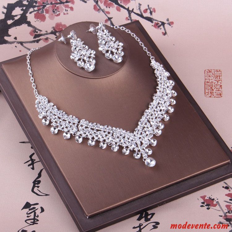 Collier Femme Accessoires Marier Pierres De Strass Le Nouveau La Mariée