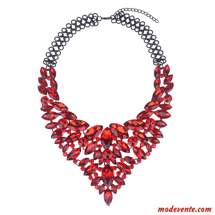 Collier Femme Europe Accessoires Court Paragraphe Chandail Décoration Mode