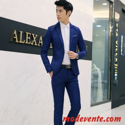 Costume Homme Gros Étudiant Épaissir Jeunesse La Mode Hiver Bordeaux