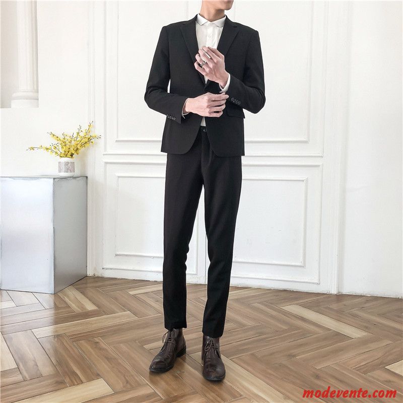 Costume Homme Slim Mariage Décontractée Tendance Blazer Costume Formel