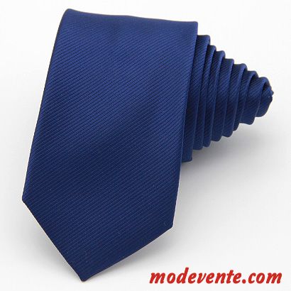 Cravate Homme 7cm Entreprise Nanomètre Étanche Marier Vêtements De Cérémonie Bleu