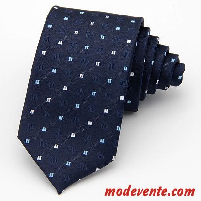 Cravate Homme 7cm Entreprise Nanomètre Étanche Marier Vêtements De Cérémonie Bleu