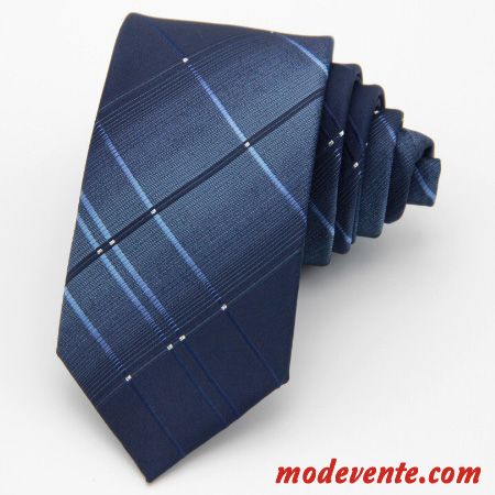 Cravate Homme 7cm Entreprise Nanomètre Étanche Marier Vêtements De Cérémonie Bleu