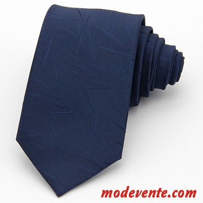 Cravate Homme 7cm Entreprise Nanomètre Étanche Marier Vêtements De Cérémonie Bleu