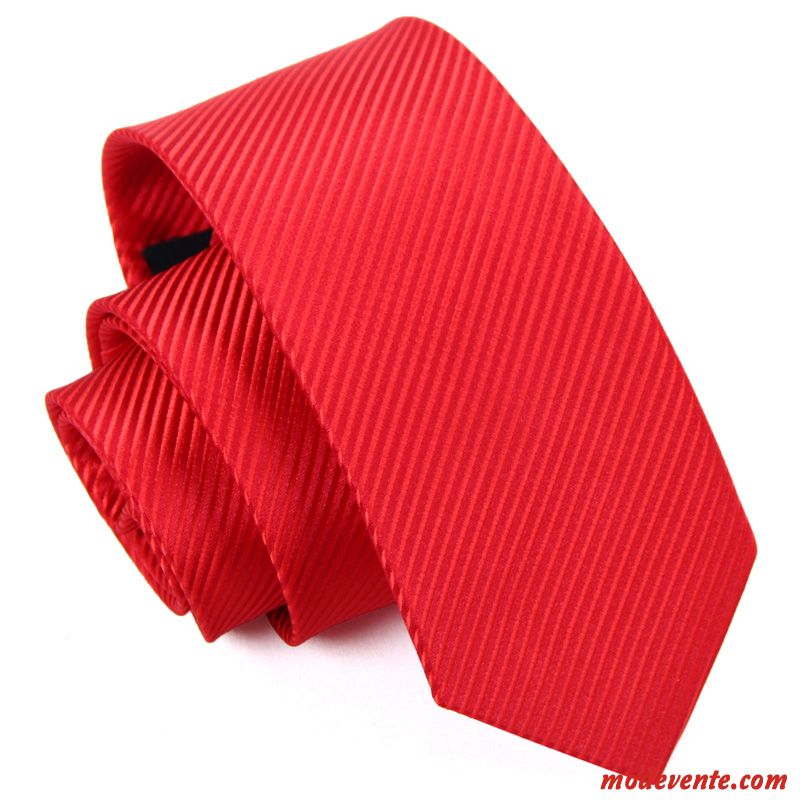Cravate Homme Loisir Le Marié Meilleur Homme Vent De L'université Vêtements De Cérémonie 7cm Bleu Noir Rouge