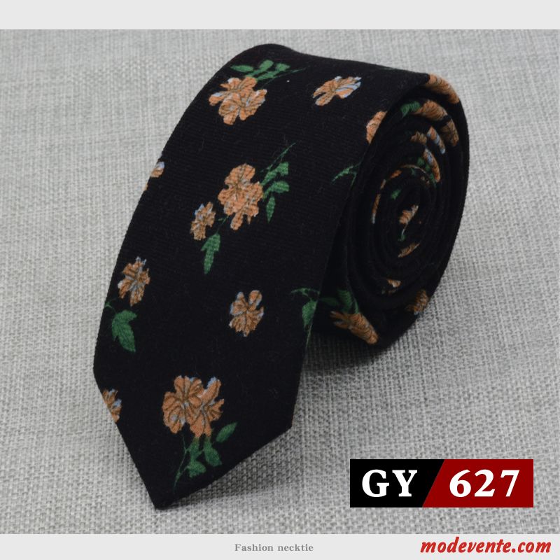 Cravate Homme Mode Loisir Entreprise Britanique Modèle Tissu Coloré