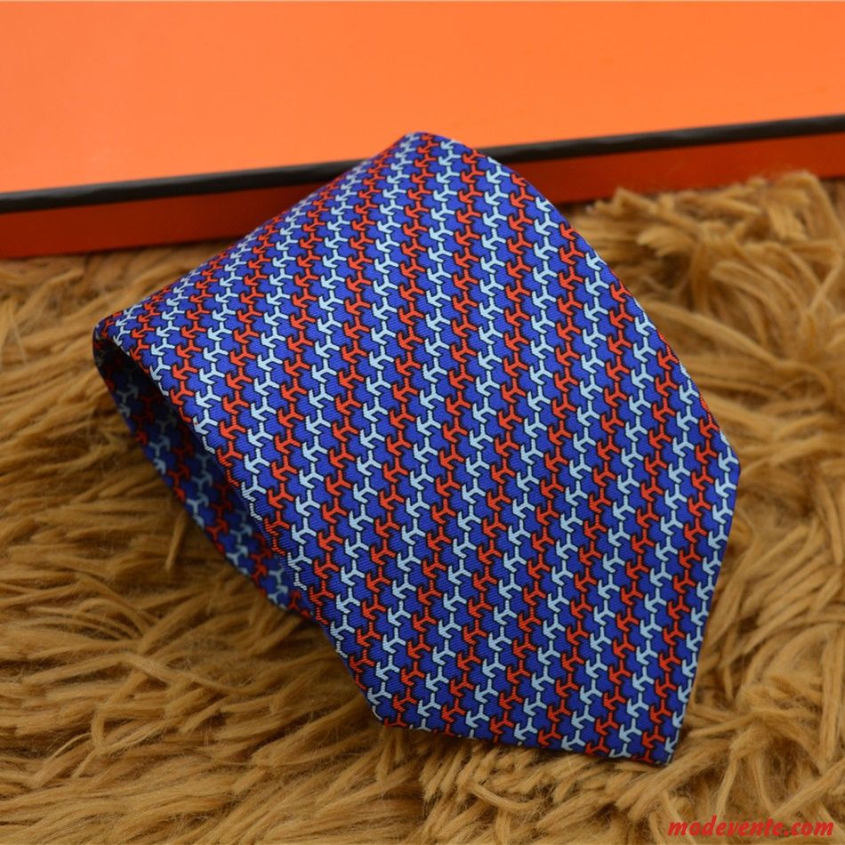 Cravate Homme Soie Marier Boite Cadeau Europe Entreprise Vêtements De Cérémonie Impression Jaune