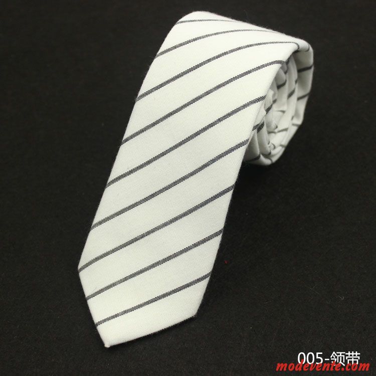 Cravate Homme Tissu Entreprise Marier Coton Le Marié Costume Blanc