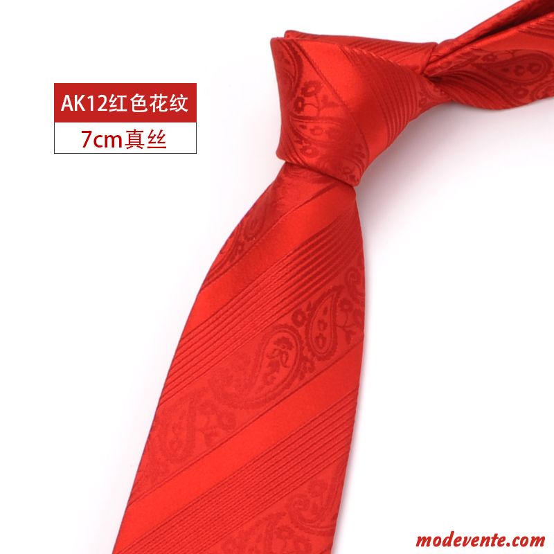 Cravate Homme Vêtements De Cérémonie Marier Meilleur Homme Boite Cadeau Le Marié Carrière Rouge