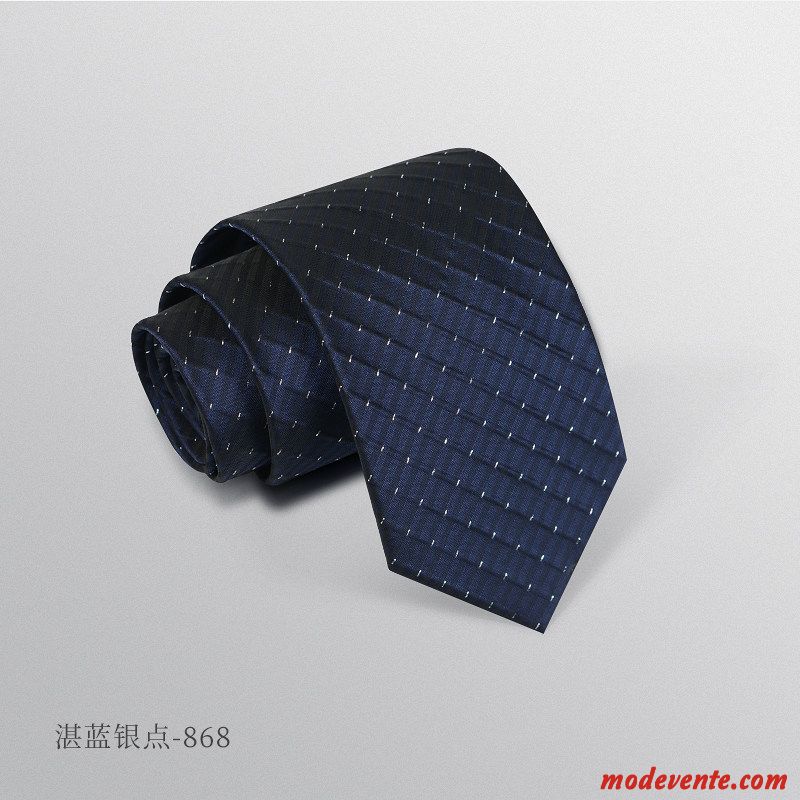 Cravate Homme Vêtements De Cérémonie Meilleur Homme Marier Boite Cadeau Le Marié Carrière Pure Bleu Noir Violet