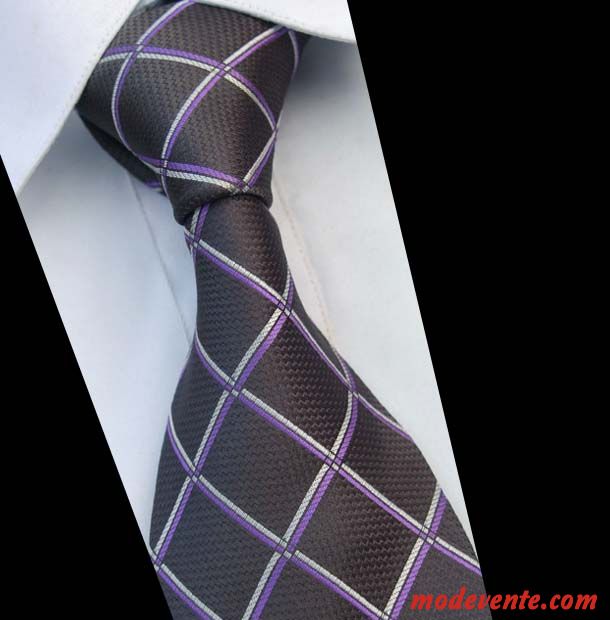 Cravate Homme Étanche Nanomètre Vêtements De Cérémonie Soie Dégradé Blanc Gris