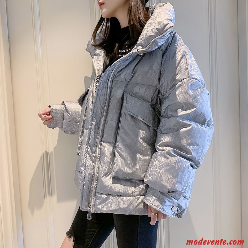 Doudoune Femme Manteau Court Hiver Ente Unten Lumière Tendance Blanc