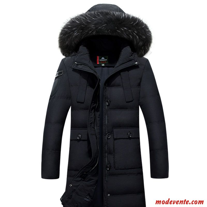 Doudoune Homme Anti-saison Clearance À Vendre Manteau Tendance Vêtements D'hiver Longue Vert Foncé