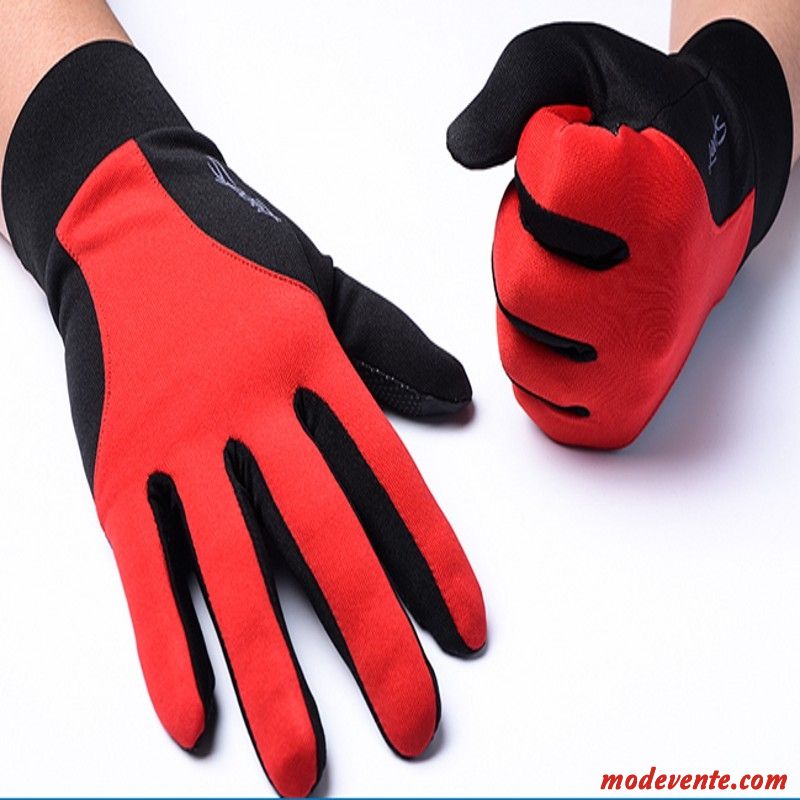 Gants Homme Conduire Cyclisme Sport Été Antidérapant Femme Noir