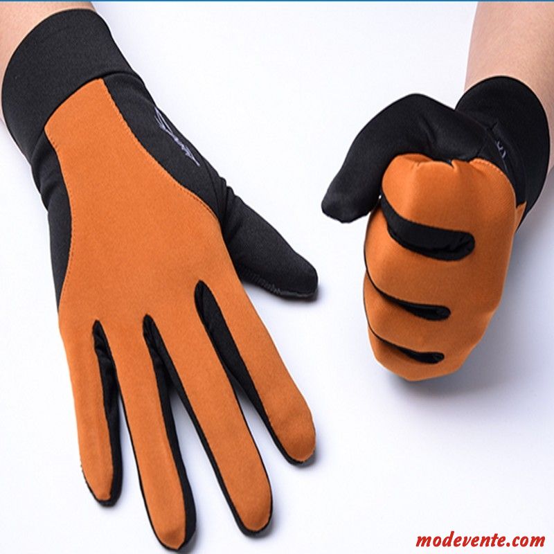 Gants Homme Conduire Cyclisme Sport Été Antidérapant Femme Noir