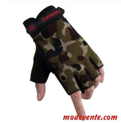 Gants Homme De Plein Air Escalade Antidérapant Aptitude Vélo Printemps Rouge