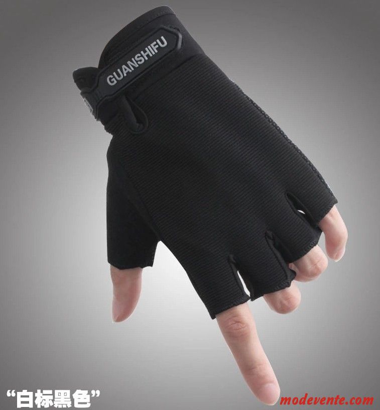 Gants Homme De Plein Air Escalade Antidérapant Aptitude Vélo Printemps Rouge