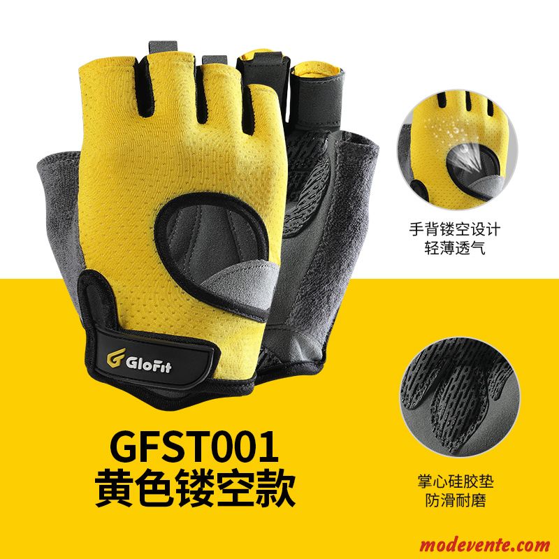 Gants Homme Paume Soins Aptitude Femme Instrument Exercice Sport Jaune