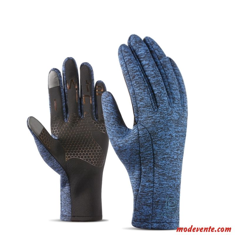 Gants Homme Printemps Été Respirant Femme Vélo Demi-doigt