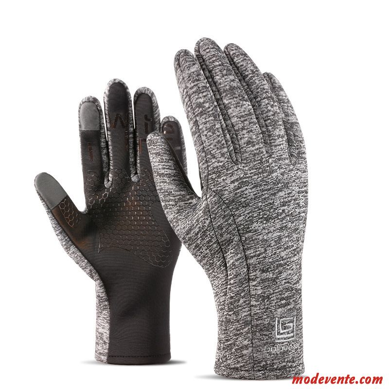 Gants Homme Printemps Été Respirant Femme Vélo Demi-doigt