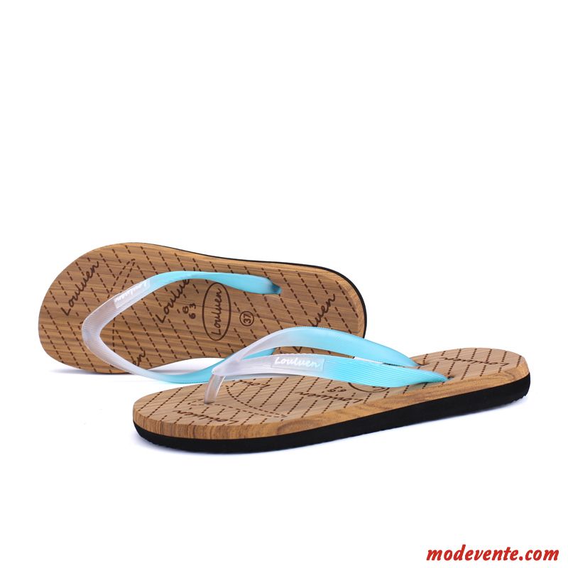 Grain De Bois Chaussons Sandales Homme Été Plage Pérou Tongs