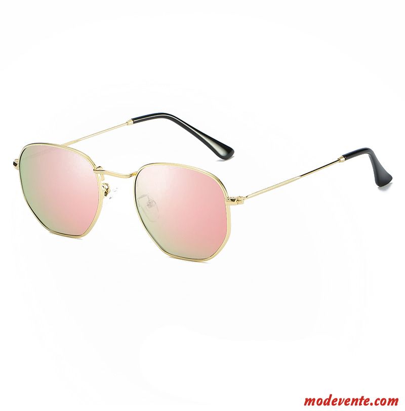 Lunettes De Soleil Femme Homme Rétro Le Nouveau Petit Tir De Rue Tendance Argent