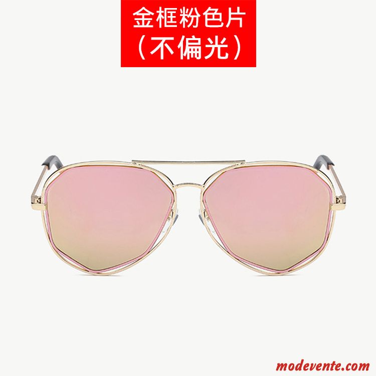 Lunettes De Soleil Femme Le Nouveau Homme Réseau Personnalité Visage Rond Tendance Bleu Rouge Violet