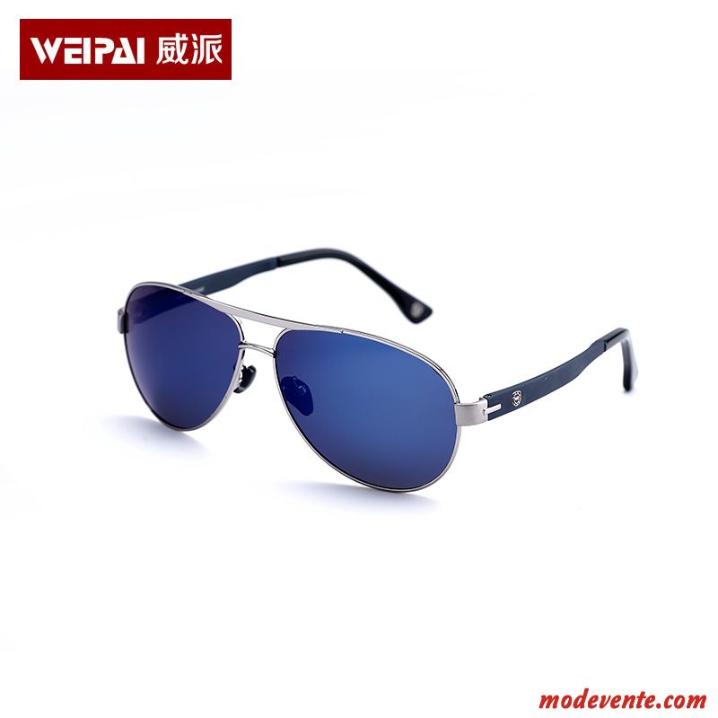 Lunettes De Soleil Homme Aviateur Chauffeur Le Nouveau Myopie Bleu