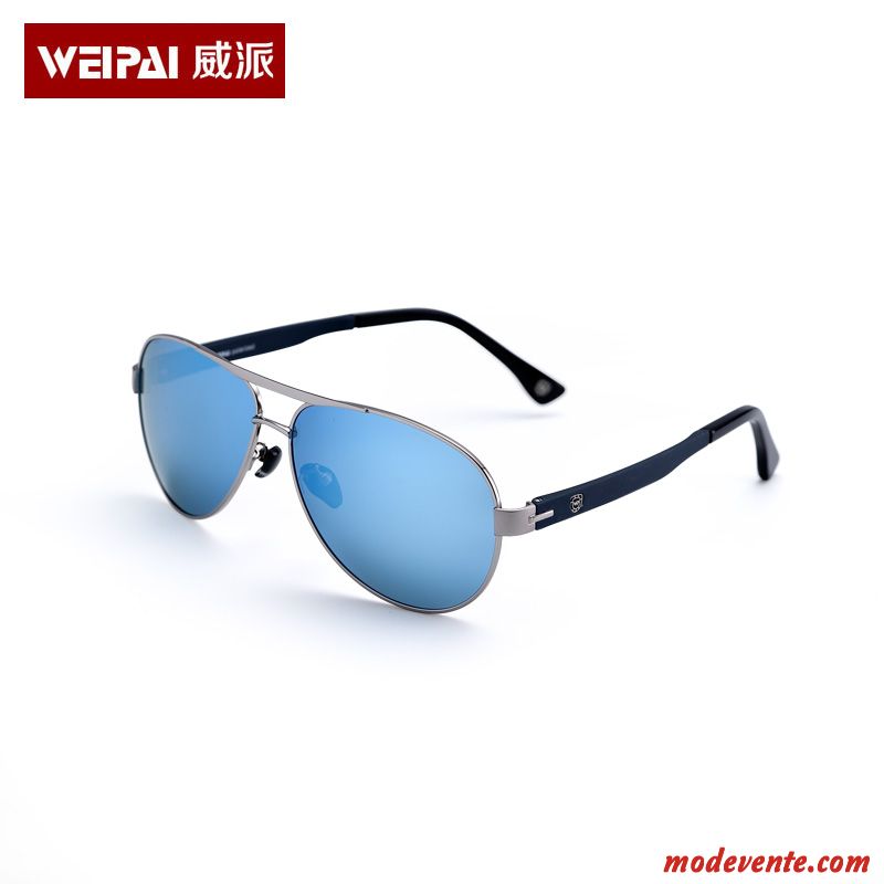 Lunettes De Soleil Homme Aviateur Chauffeur Le Nouveau Myopie Bleu