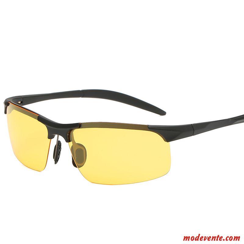 Lunettes De Soleil Homme Conduire Chauffeur Polarisant Balade Bleu Violet