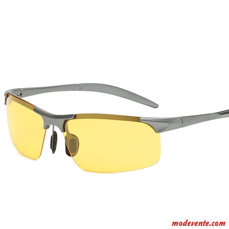 Lunettes De Soleil Homme Conduire Chauffeur Polarisant Balade Bleu Violet