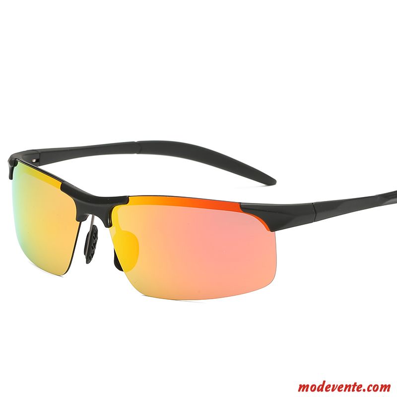 Lunettes De Soleil Homme Conduire Chauffeur Polarisant Balade Bleu Violet