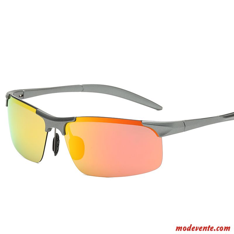 Lunettes De Soleil Homme Conduire Chauffeur Polarisant Balade Bleu Violet