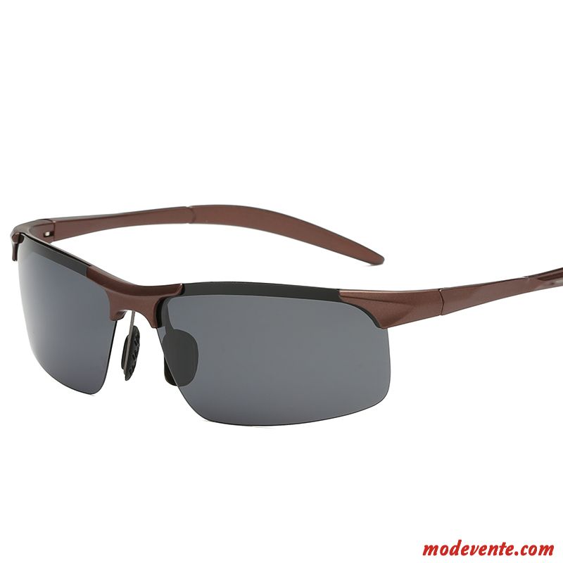 Lunettes De Soleil Homme Conduire Chauffeur Polarisant Balade Bleu Violet