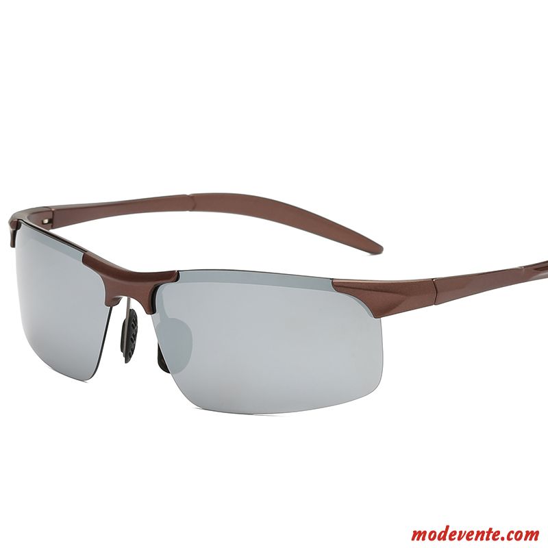 Lunettes De Soleil Homme Conduire Chauffeur Polarisant Balade Bleu Violet