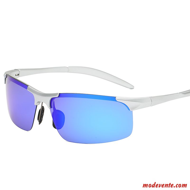 Lunettes De Soleil Homme Conduire Chauffeur Polarisant Balade Bleu Violet