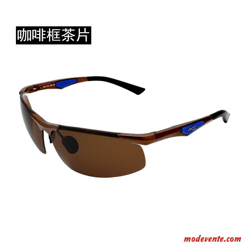 Lunettes De Soleil Homme Conduire Chauffeur Sport Tendance Noir Violet Or Gris