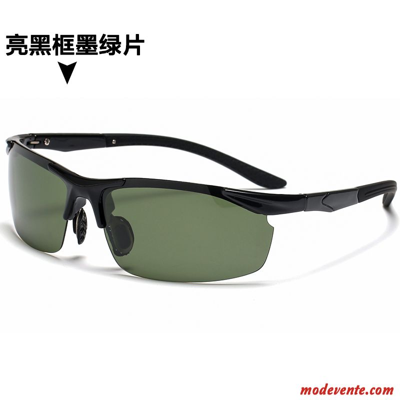 Lunettes De Soleil Homme Conduire Le Nouveau Pêche Tendance Sport Polarisant Noir Gris