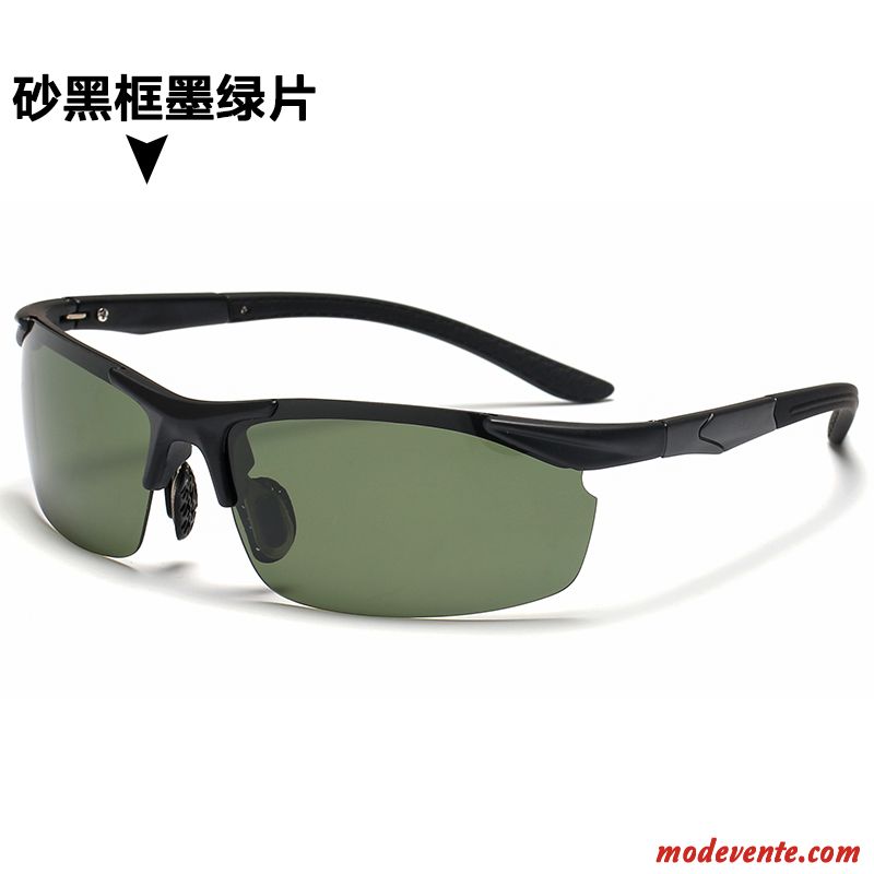 Lunettes De Soleil Homme Conduire Le Nouveau Pêche Tendance Sport Polarisant Noir Gris