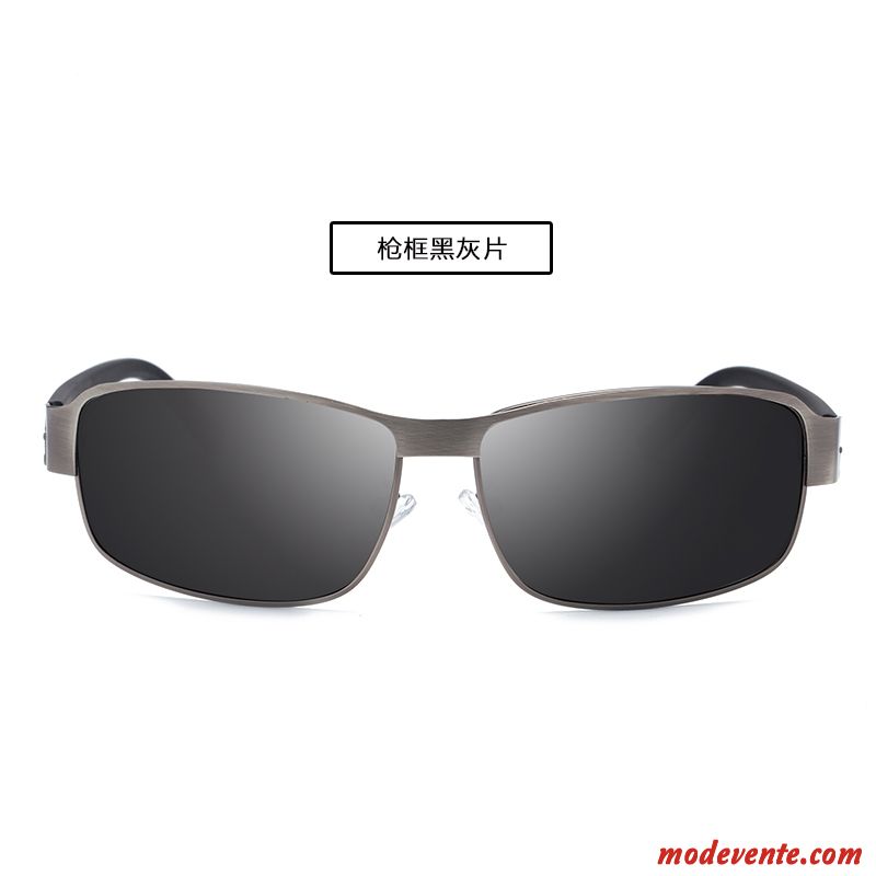 Lunettes De Soleil Homme Conduire Myopie Chauffeur Le Nouveau Personnalité Tendance Noir Gris