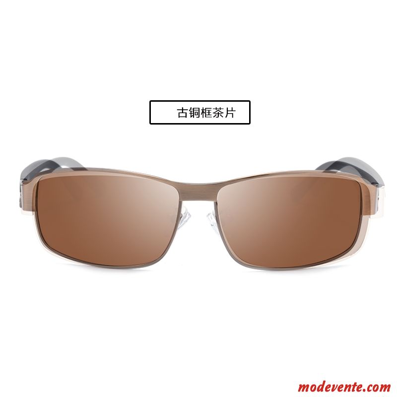 Lunettes De Soleil Homme Conduire Myopie Chauffeur Le Nouveau Personnalité Tendance Noir Gris