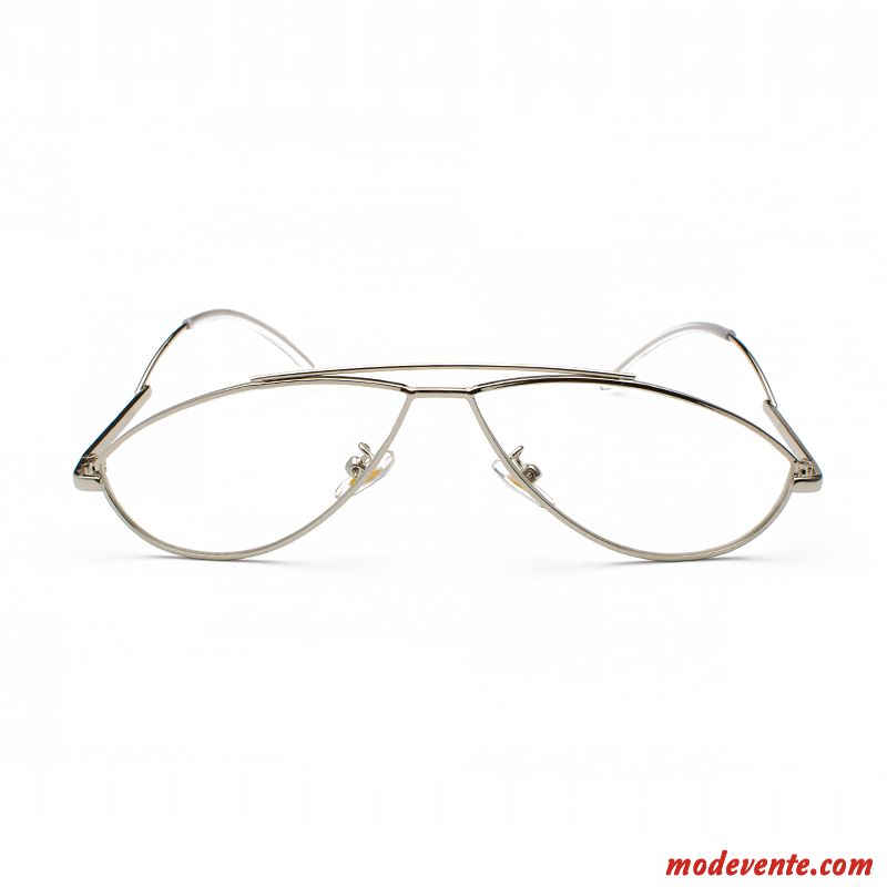 Lunettes De Soleil Homme Femme Rond Tendance Réseau Tir De Rue Personnalité Rouge Rose Argent