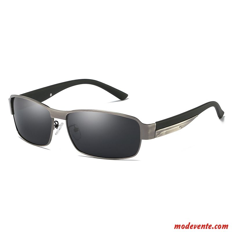 Lunettes De Soleil Homme Le Nouveau Conduire Chauffeur Visage Rond Myopie Tendance Or