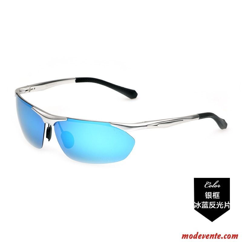 Lunettes De Soleil Homme Le Nouveau Conduire Polarisant Chauffeur Tendance Noir