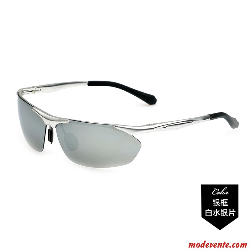 Lunettes De Soleil Homme Le Nouveau Conduire Polarisant Chauffeur Tendance Noir