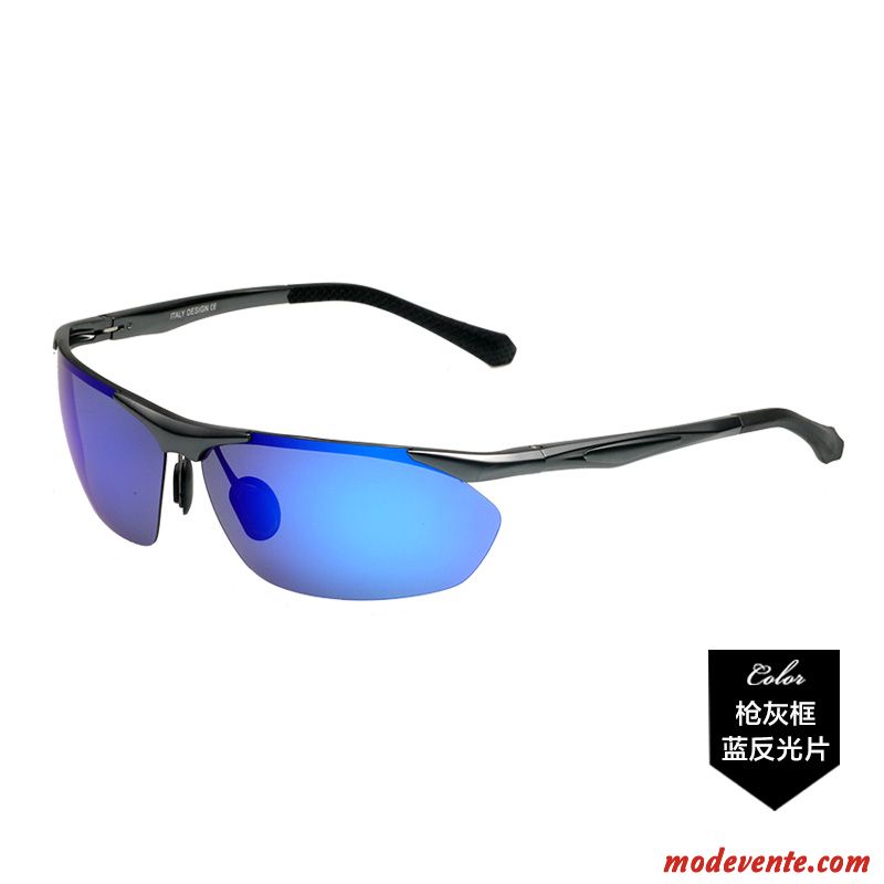 Lunettes De Soleil Homme Le Nouveau Conduire Polarisant Chauffeur Tendance Noir