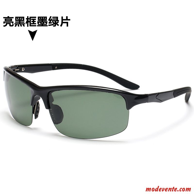 Lunettes De Soleil Homme Le Nouveau Tourisme Conduire Mode Pêche Sport Noir Vert